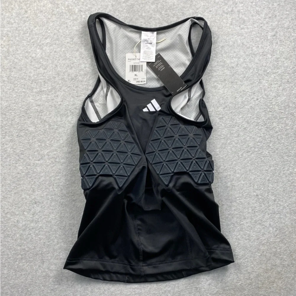 Size XL Adidas Men’s Padded Tank Sleeveless top IM3592 basketball football